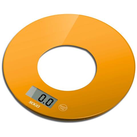 Bilancia Elettronica In Vetro Colore Arancione - Foto 7