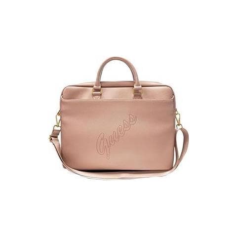 Saffiano Vintage Scrip Computer Bag Pink, Fr 15/16"", Gucb15pusaspi, Blister (gucb15pusaspi) - Foto 1