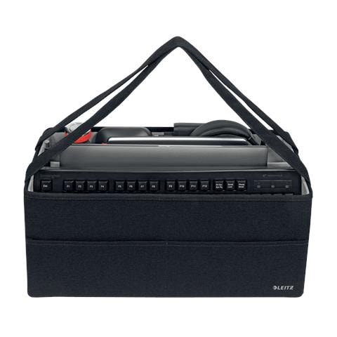 Leitz 64440089 Borsa E Tracolla Tessuto Nero Unisex Borsa A Mano - Foto 2