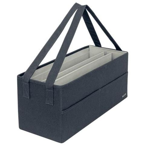 Leitz 64440089 Borsa E Tracolla Tessuto Nero Unisex Borsa A Mano - Foto 1