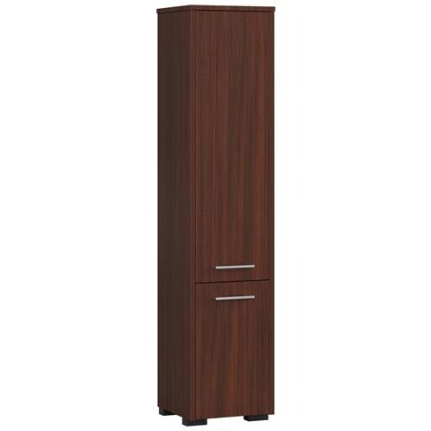 Mobile Alto, Collona da Bagno FIN, 2 ante, 30x30x140 cm, Colore Weng? - Foto 1