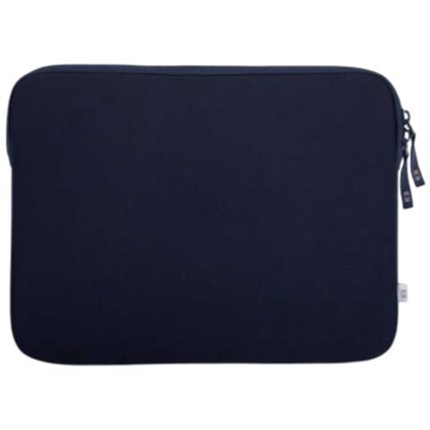 Custodia Per Macbook Pro / Air 13'' In Memory Foam Modello Basics Life, Blu / Rosa - Foto 1