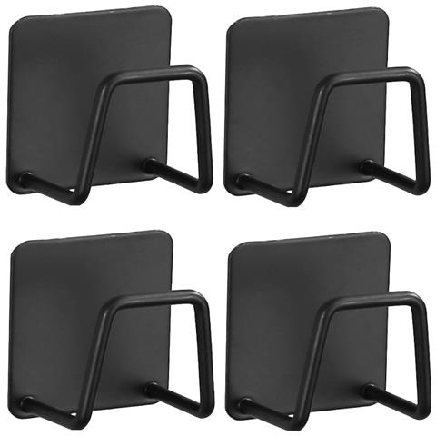 Gancio Porta Spugna Adesivo Per Appendere Piatti Per Lavello Black - Foto 1