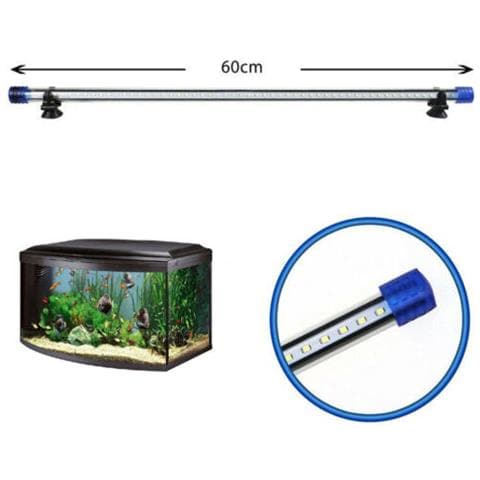 Barra Led Lampada Acquario Impermeabile Waterproof Immersione Luce Bianca 60cm - Foto 1