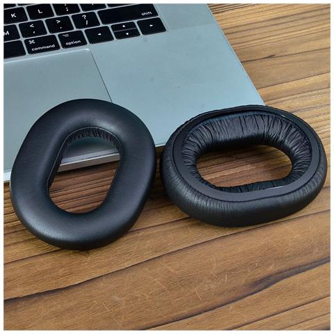 Cuscinetti Auricolari Di Ricambio Per Plantronics Backbeat Fit 6100 Black - Foto 2