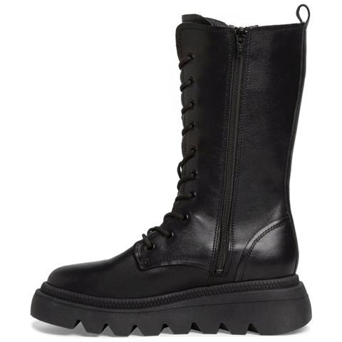 Black Casual Closed Boots Stivaletti Pelle Scarpe Donna Nero Eu 37, 1-25282-41 003 - Foto 3