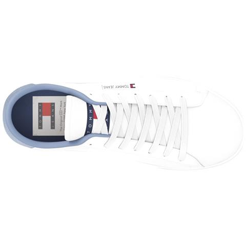 Cupsole Sneaker Sneakers Pelle Scarpe Donna Blu Eu 36, En0en02508 C3s - Foto 3