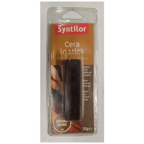 Cera Solida In Stick 30gr - Per Ritocco Legno - Colore Mogano Scuro 89 - Foto 1