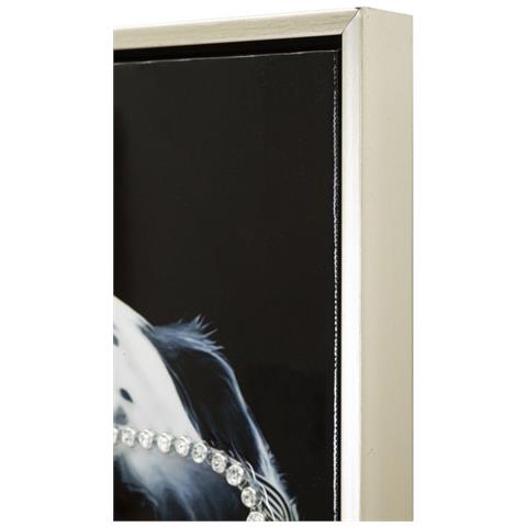 Stampa Su Tela Dalmata - Multicolore - Legno - 53x3x73 Cm - Foto 2