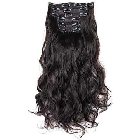 Extension Capelli Ricci Con 16 Clip 6 Pezzi - Foto 1