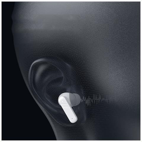 Auricolari Bluetooth: Cancellazione Del Rumore E Lunga Durata White - Foto 2