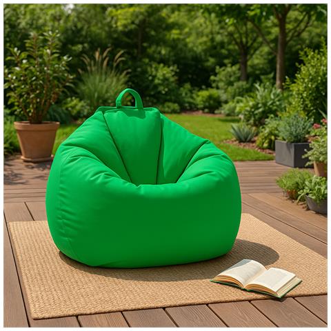 Ohau Poltrona A Sacco Da Esterno 130x115cm Verde - Foto 2