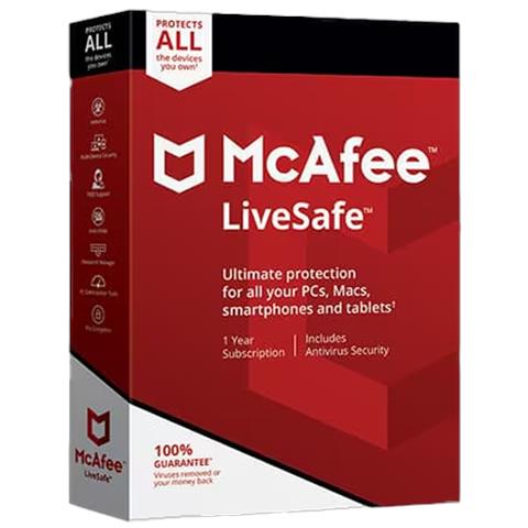 | Livesafe Unlimited Devices 2022 (10 Devices) 1 Anno | 2022 | 10 Utenti | 1 Anno | Attivazione E-mail - Foto 1