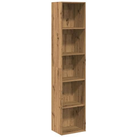 Libreria Rovere Artigianale 40x30x189 cm in Legno Multistrato - Foto 1