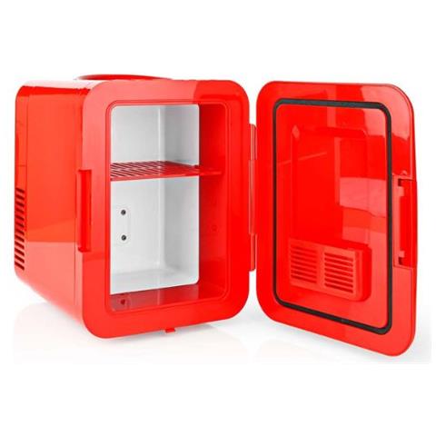 Mini Frigorifero Portatile | 4l. | 100-240v / 12v | Riscaldamento /raffreddamento | Rosso - Foto 2