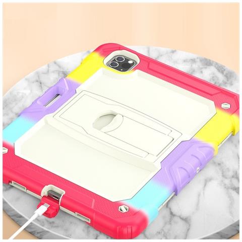 Custodia Per Ipad Pro 11/air 5/4 Con Supporto E Tracolla Colorata - Foto 2