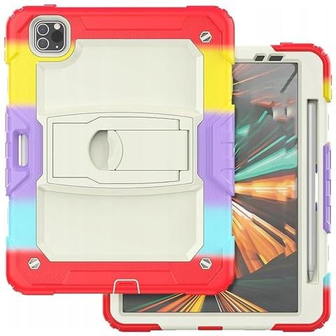Custodia Per Ipad Pro 11/air 5/4 Con Supporto E Tracolla Colorata - Foto 4