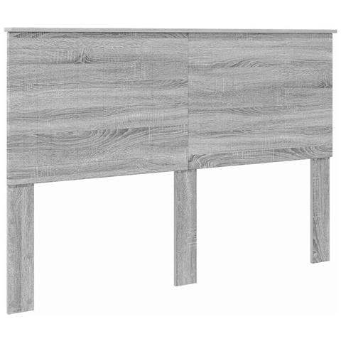 Testiera con testiera Grigio Sonoma 150 cm Legno multistrato - Foto 1