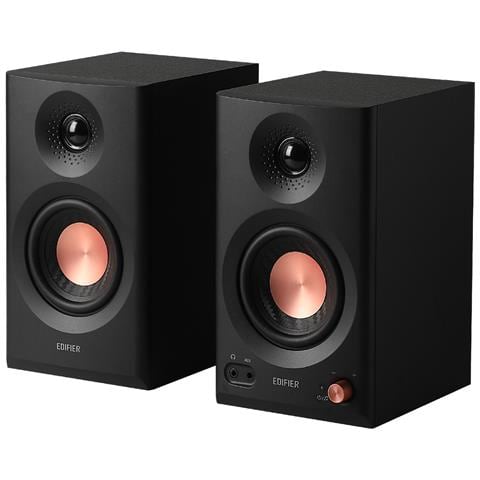 MR3 Diffusori da studio attivi Bluetooth 2.0, Hi-Res, controllo tramite App, 2x18W, nero - Foto 4