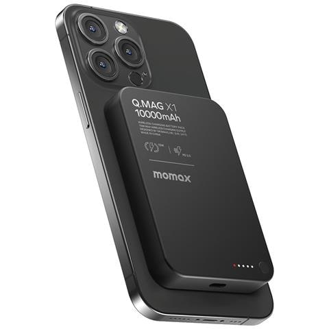 Power Bank - Lega di Alluminio, Vetro Temperato, Nero, 10000 mAh - Foto 1