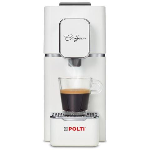 Macchina da Caffè a Cialde 1400 W Pressione 19 Bar Serbatoio 850 ml Bianco - Foto 1