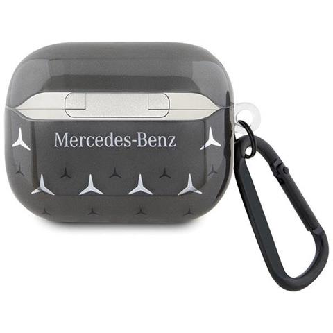 Custodia Per Airpods Pro 2 Mercedes (nera, Motivo A Grandi Stelle) - Foto 2