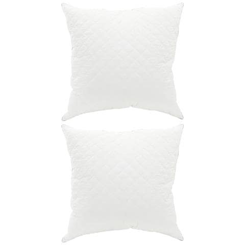 Cuscino FULDA 2 pz 80 x 80 cm 100% piuma d’oca e piumino Bianco - Foto 1