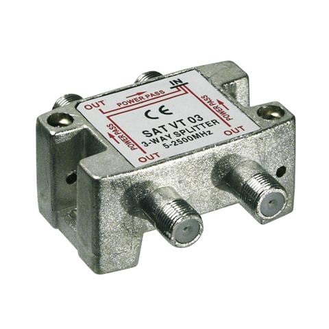 ICOC SAT-SPL3 - Splitter 3 vie per satellite 100 db, 1750 Mhz - Foto 1