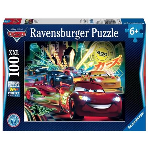 Puzzle Cars Neon Racers Disney 100 pz 49 x 36 cm R29A48 - Foto 3
