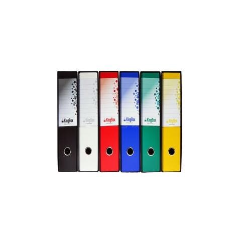 registratore starline kingbox dorso 5cm f. to protocollo - colore giallo - Foto 1