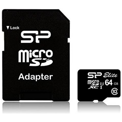 Elite 64GB microSDXC UHS-I, 64 GB, Micro Secure Digital Extended Capacity (MicroSDXC) , 50 MB / s, Nero, UHS-1, 0 - 70 C - Foto 4