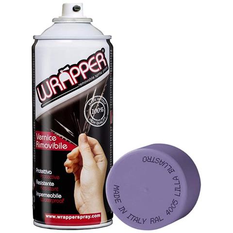 Wrapper Spray Vernice Rimovibile Tinte RAL, Lilla Bluastro - Foto 1