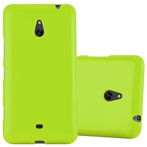 Custodia Compatibile Con Nokia Lumia 1320 In Jelly Verde - Coperchio Protettivo In Silicone Tpu Flessibile - Foto 1