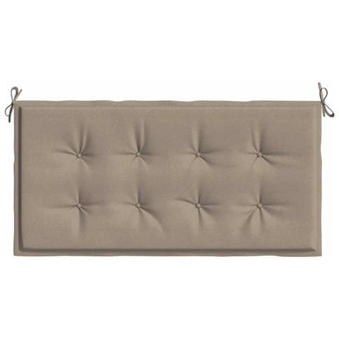 Cuscino per Panca da Giardino Grigio Talpa 100x50x4 cm - Foto 2