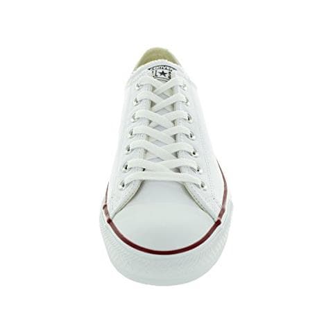 Uomo Scarpe Da Ginnastica Ct All Star Ox In Pelle, Bianca, 43 Ue - Foto 5
