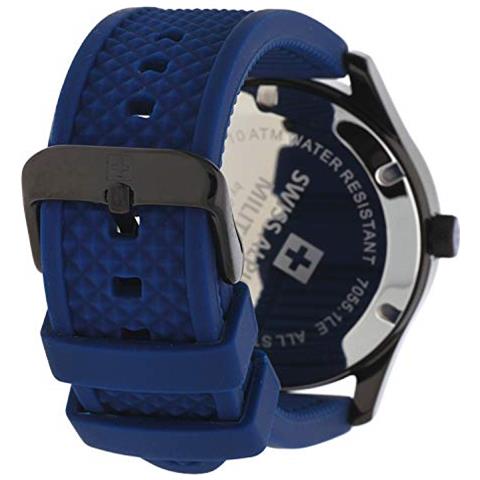 Swiss Alpine Militare Da Grovana 7055-1875sam - Orologio Da Polso Da Uomo, Colore: Blu Scuro - Foto 3