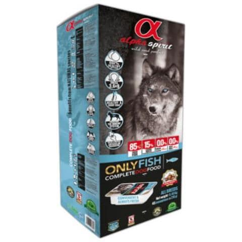Cibo Secco Cibo Naturale Per Cani Semi-umido Multiprotein Di Pesce9 Kg - Foto 1