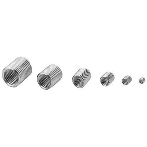 60pcs In Acciaio Inox Filo Inserti Filettati Assortimento Metrica Helicoil Tipo Riparazione Filettature Kit Inserti M3 M4 M5 M6 M8 M10 M12 - Foto 2