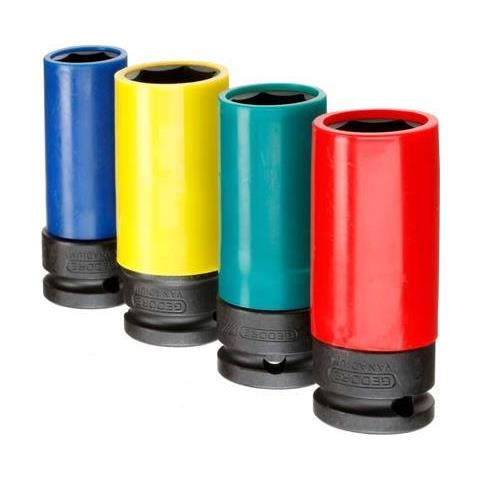 Set di Avvitatori a Impulsi 1/2"" 4 Pezzi - Foto 1