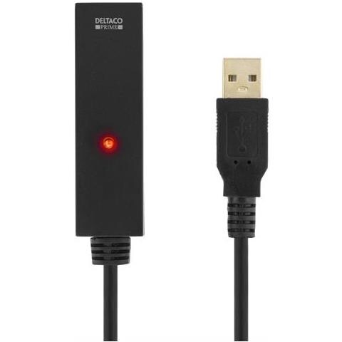 cavo USB USB 2.0 7 m USB A Nero - Foto 2