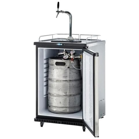 Kegerator Frigo Per Fusti Birra Frigo Per Birra Alla Spina A 50 Litri (barretta) - Inclusa Colonna Di Erogazione Elegante E Rubinetto Di Compensazione - Foto 5