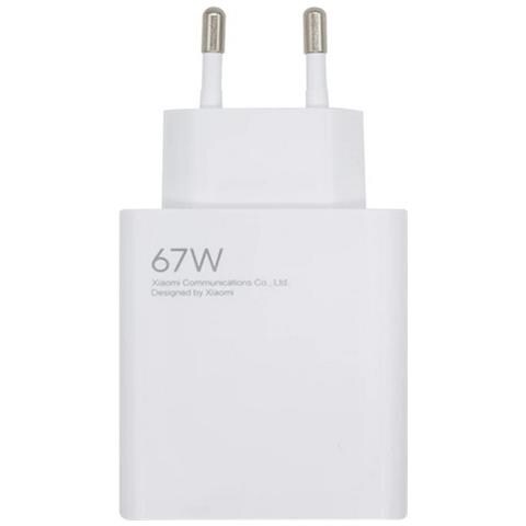Caricabatterie Originale Casa Usb Mdy-12-eh Con Cavo Type C 67w Fast Turbo Charge White Bulk - Foto 1