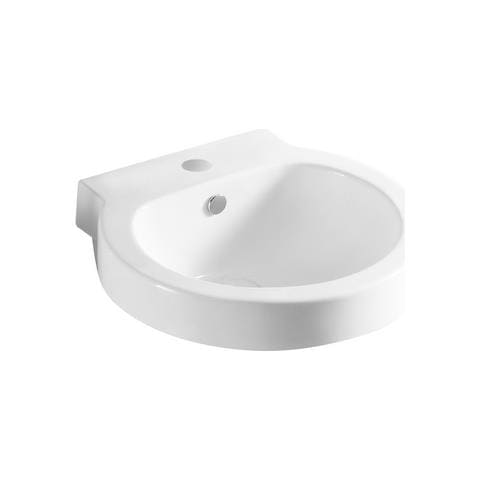 Lavabo A Parete 51.5x49.5 Cm Bianco Lp93 - Foto 1