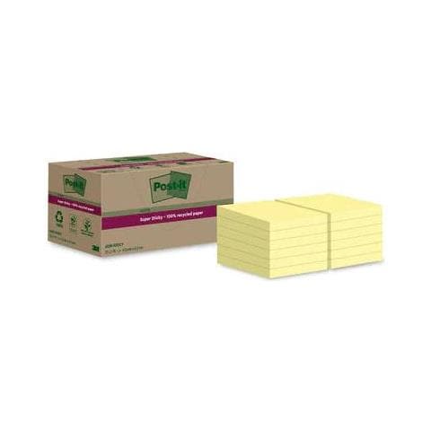 Post-it 7100284576 Pouch Autoadesiva Quadrato Giallo 70 Fogli Autoadesivo - Foto 1