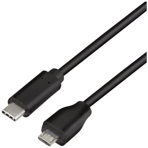 Cu0197 Cavo Usb 1 M Usb 2.0 Usb C Micro-usb B Nero - Foto 1