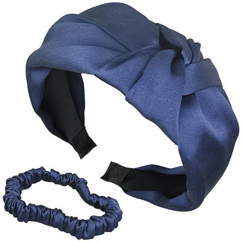 Delicat & Doux Set Fascia Per Capelli E Scrunchie S In Seta - Foto 1