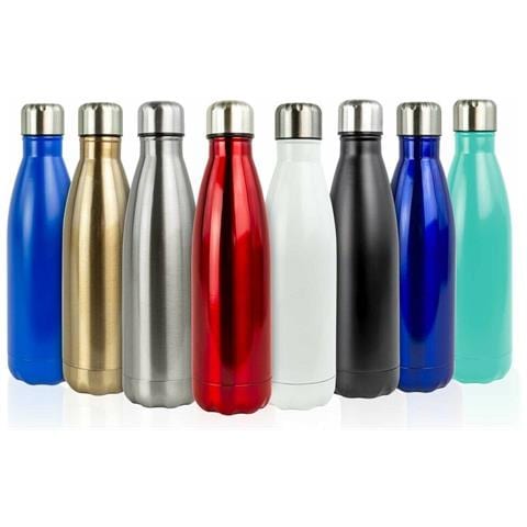 Portatile Borraccia Bottiglia D'acqua Acciaio Inox Termica Caldo Freddo 550 Ml - Foto 1
