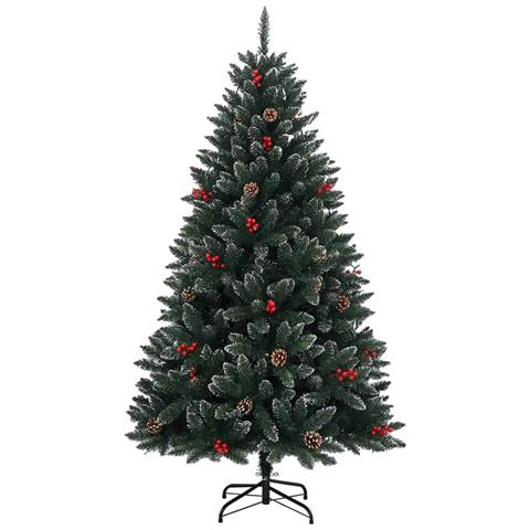 Albero Di Natale Artificiale Con 300 Led 210 Cm - Foto 3