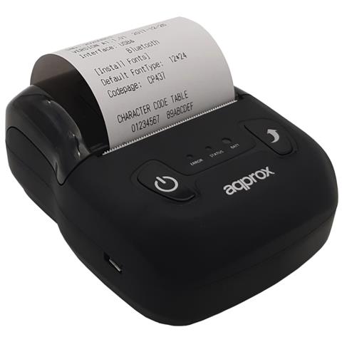 Stampante Termica Portatile appPOS58PORTABLE+ 80 mm /s 58 mm USB Bluetooth - Foto 1