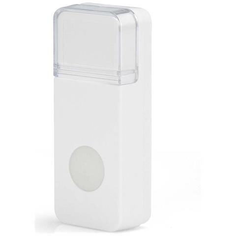 Campanello Wireless Alimentato A Rete 36 Melodie Con Indicatore Led, Bianco - Foto 5